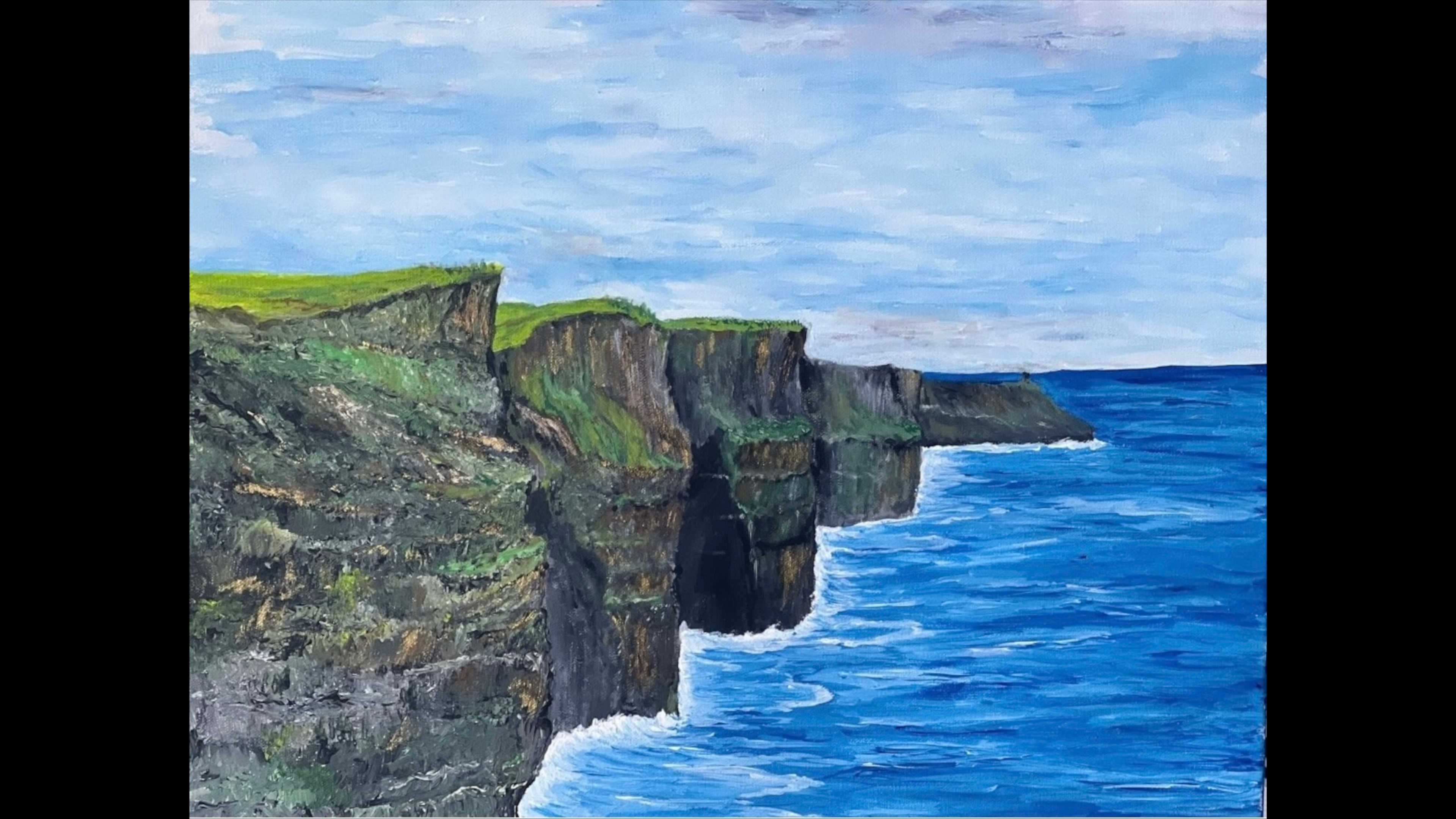 Klippen von Moher 60x50