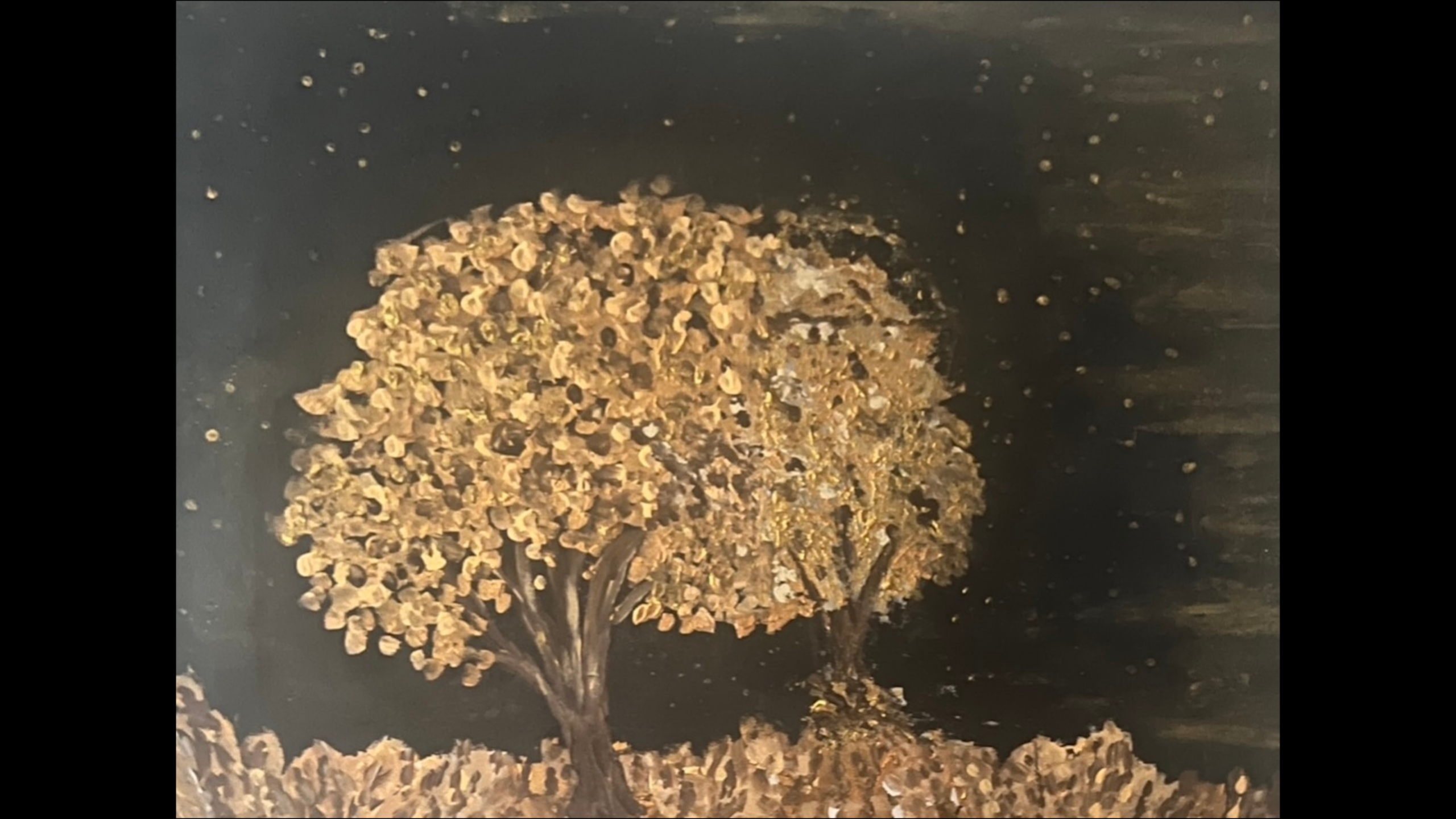 Die goldene Nacht 40x30